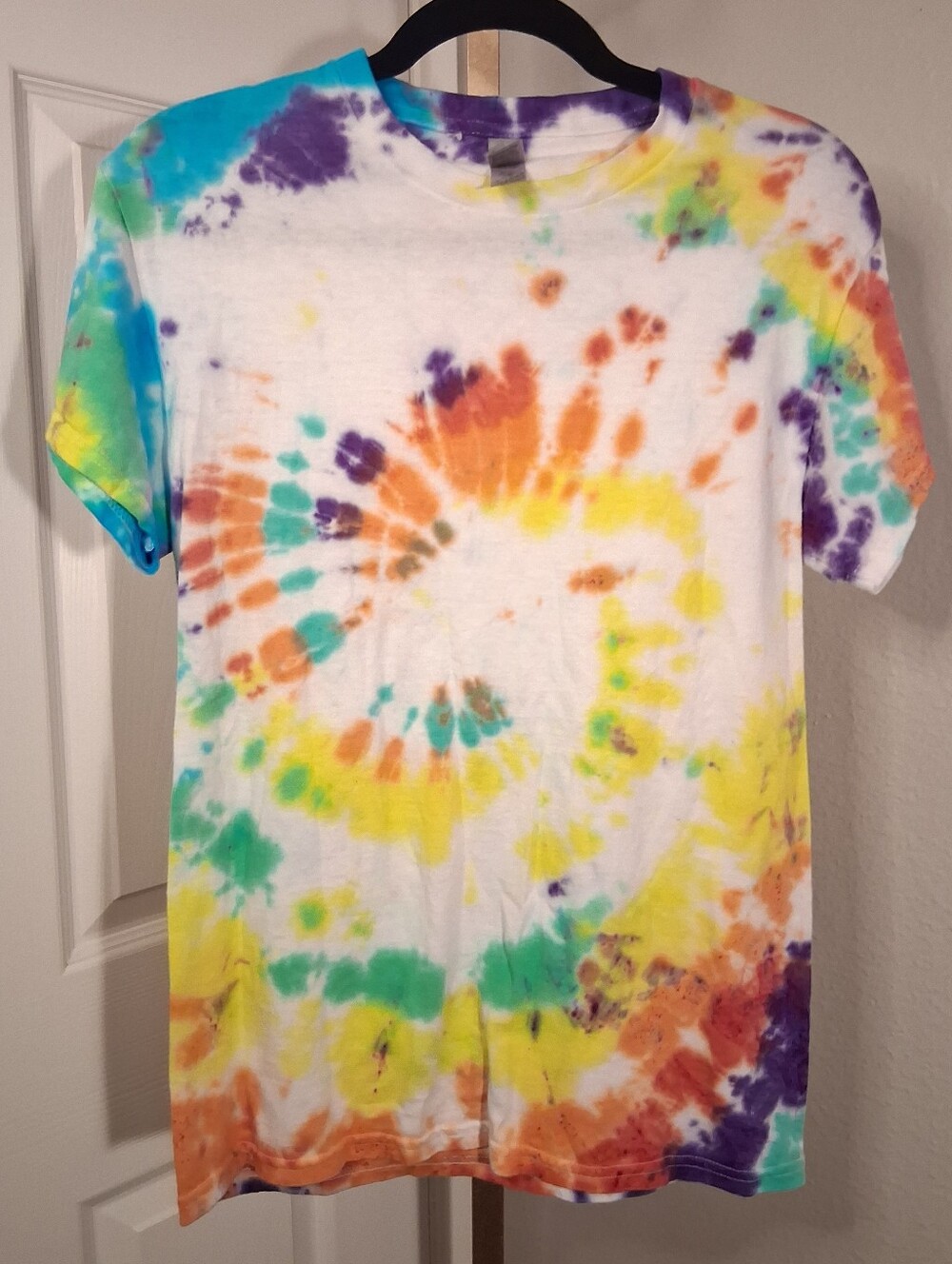 Gildan Tie Dyed T Shirt Unisex Small